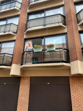 Appart sympa 6p avec garage et terrasse ensoleillée et spacieuse à 25m de la Mer Westende